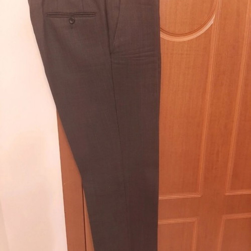 Berto Lucci suit used, gray, jacket size 52, pants size 48