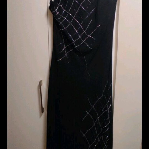 Angela Nicole XL dress like new, black and pink