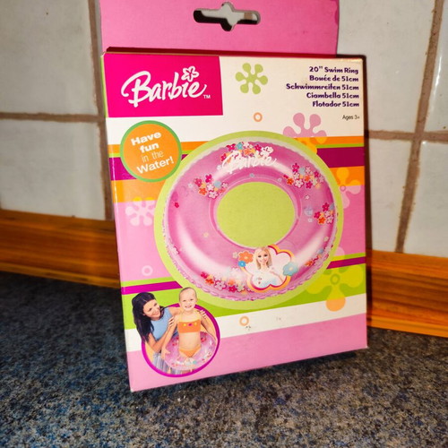 Barbie Mattel swim ring new