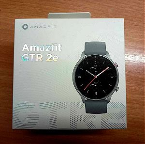 Amazfit GTR 2e Aluminium 46mm Αδιάβροχο Smartwatch με Παλμογράφο (Slate Gray)