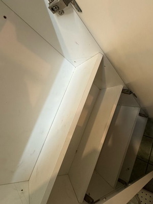 Shoe storage cabinet used 120x60, capacity over 15 pairs