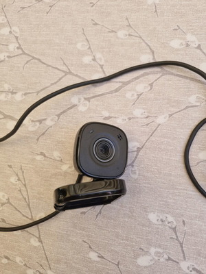 Microsoft LifeCam VX-800 USB Webcam used, 640x480 resolution, black