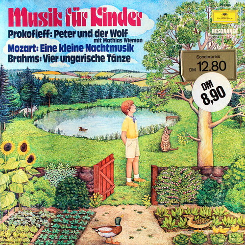 Musik Für Kinder CD used with Prokofieff, Mozart, Brahms