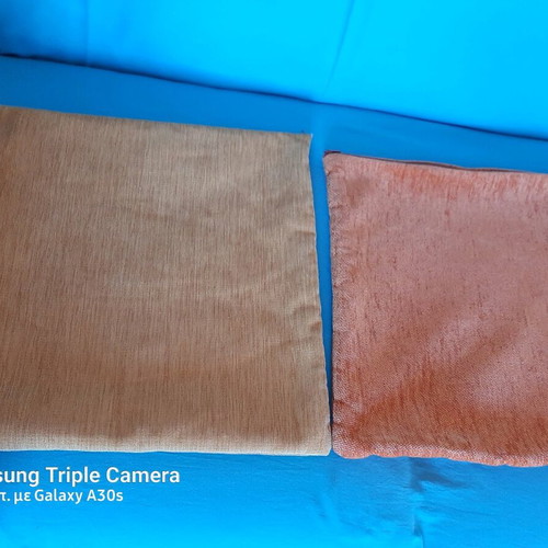 Sofa pillowcases like new, chenille quality 38x38 cm, set of 2