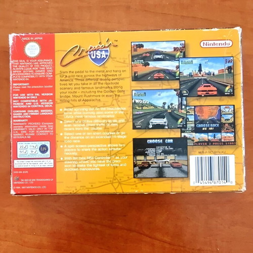 Nintendo 64 Cruis’n USA like new, European PAL edition