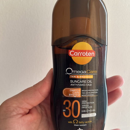 Carroten Omega Care Tan & Protect Suncare Oil SPF 30 new