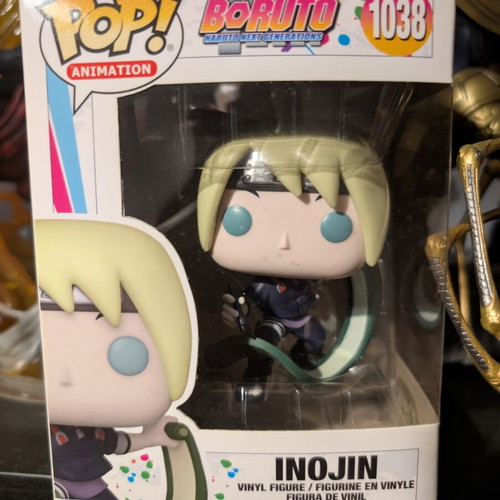 Inojin 1038 Boruto Funko Pop vinyl figure like new
