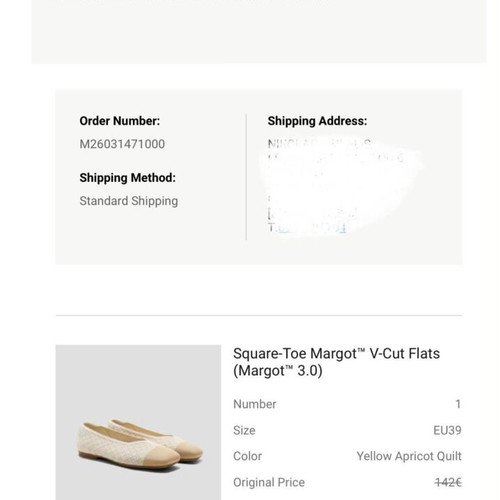 VIVAIA Margot Ballerinas size 39.5 beige like new