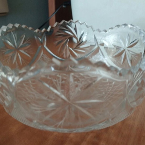 Crystal bowls, set of two