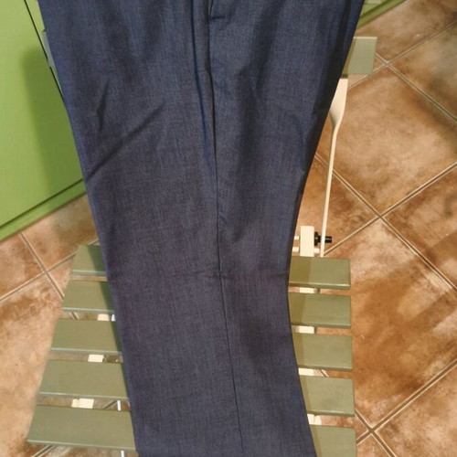 Primark men's regular fit pants 44S like new, grey-blue