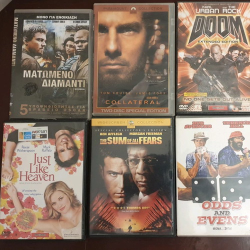DVD collection of 33 like new first release titles with subtitles
