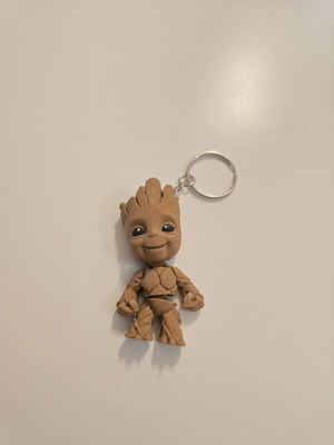 Groot 3D Printed Keychain like new from Guardians of the Galaxy