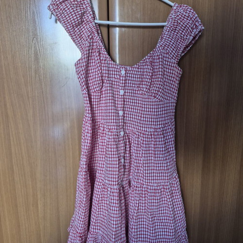 Primark dress new, fits small and medium, red and white
