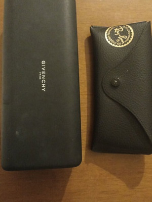 Glasses cases like new, black