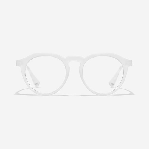 Hawkers Warwick Raw BB Air glasses with Blue Light filter and matte translucent frame