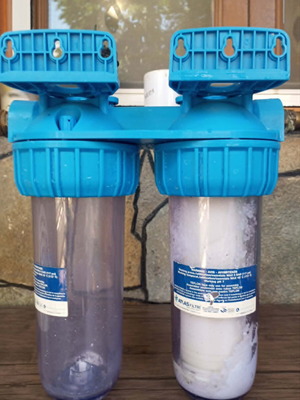 Atlas Double Water Filter Used for Central Supply