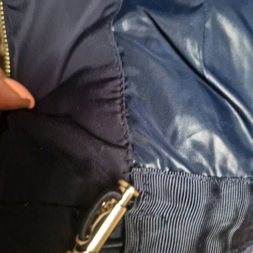 Guess jacket blue like new with down filling