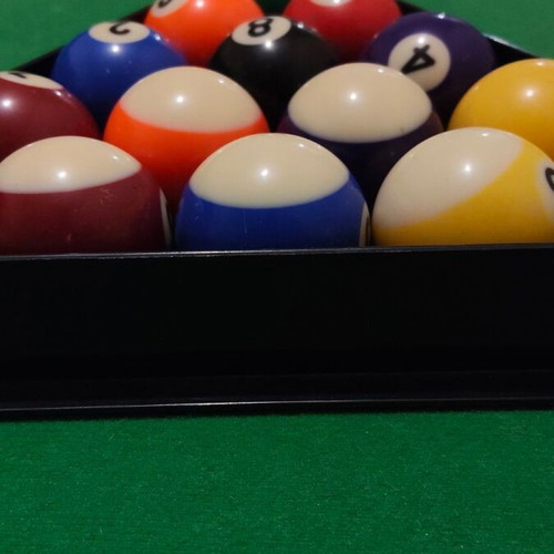 Foosball and Mini Billiards used, set of 2 games