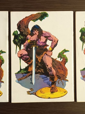 Conan Robert Howard issues 1-3 used, complete series