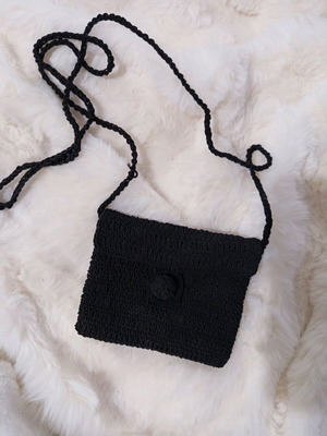 Crossbody shoulder bag new, black