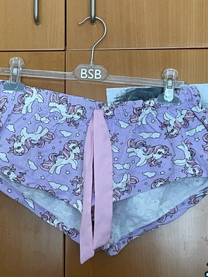 My Little Pony pijama shorts like new, size M/L, Primark