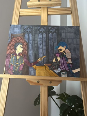 Arcane poster like new, A3 marker art
