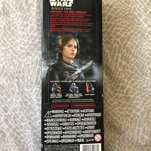 Sergeant Jyn Erso Star Wars figure 2016 new, 30 cm