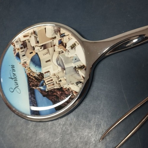 Decorative mirror from Santorini used