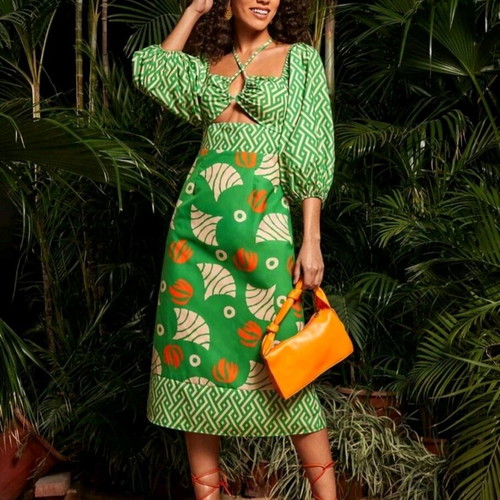 Shein dress new, colorful, size XL