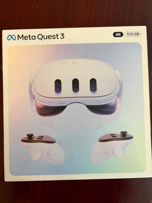 Meta Quest 3 512GB VR headset brand new, sealed