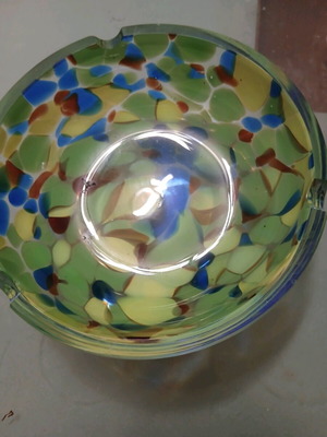 Handmade ashtray slightly used