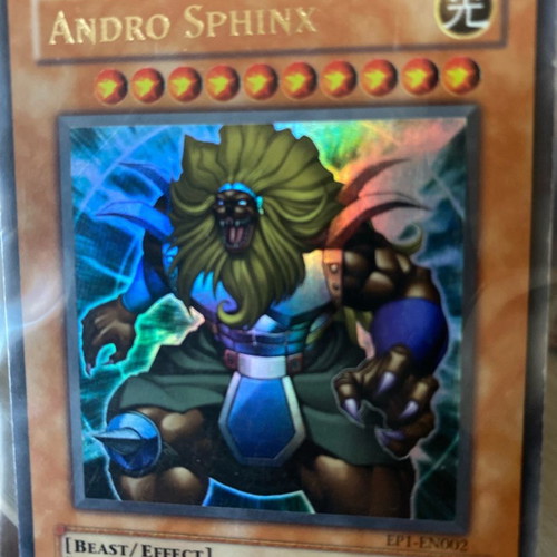 Yu Gi Oh Andro Sphinx #EPI-EN002 Holo used - 13,00 - Vendora.cy Yu Gi Oh Andro Sphinx #EPI-EN002 Holo used - 13,00 - Vendora.cy
