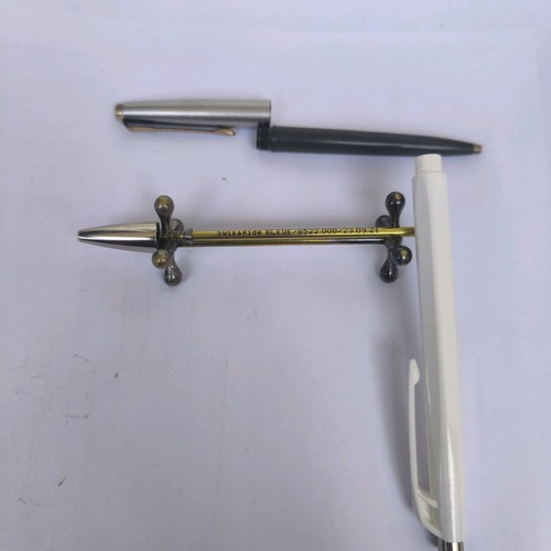 Parker and Caran D'ache pens used, set of 2