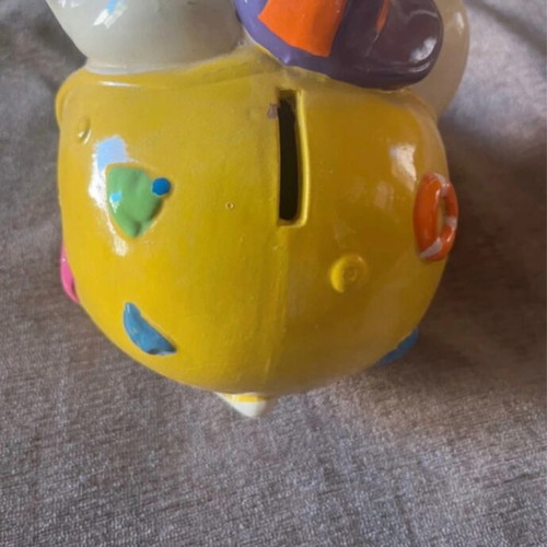 Ceramic piggy bank like new