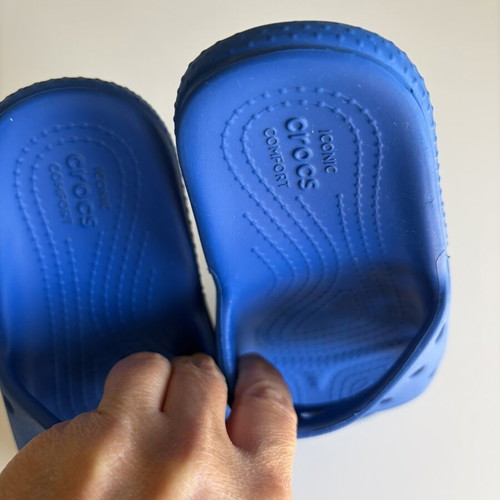 Crocs kids' sandals, blue, size 28-29 C11