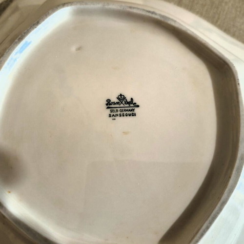 Rosenthal Sanssouci porcelain set 1+6 like new with gilded details