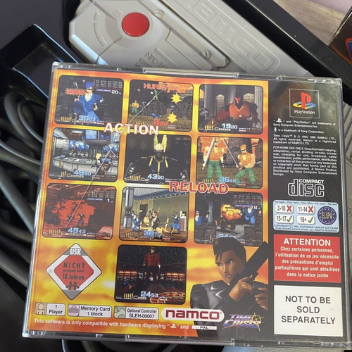 Time Crisis G-Con 45 PlayStation 1 PS1 game used, complete English version