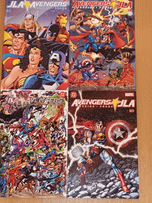 JLA/Avengers (2003) #1-#4 set like new, Marvel & DC Comics