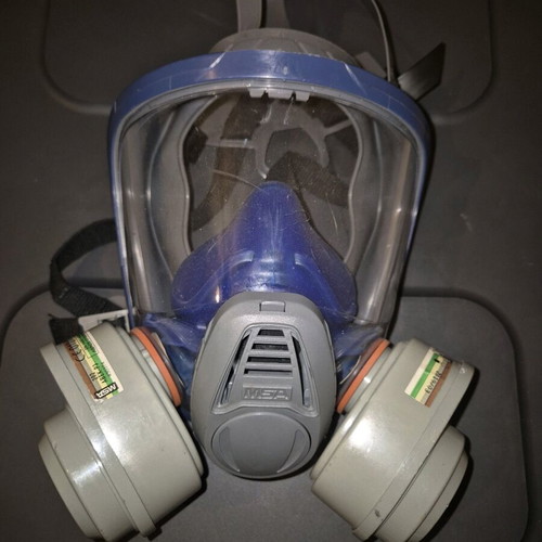 MSA Advantage 3200 full face mask new with dual ABEK-P3 filters