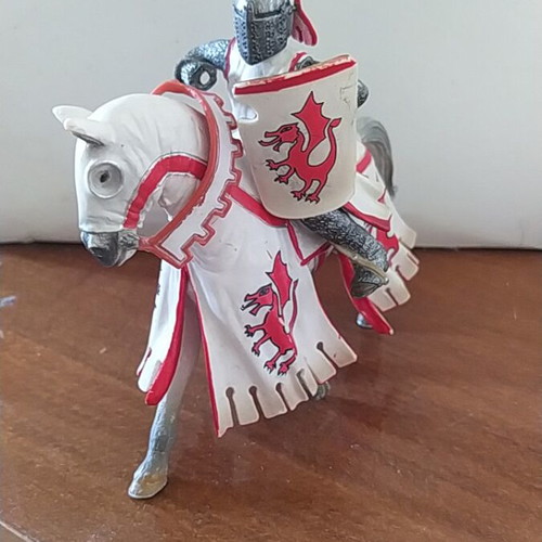 Knight of the Dragon figure used, vintage