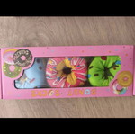 Donut socks, pack of 6, multicolor