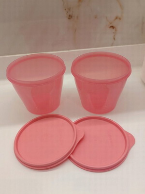 Tupperware set of two containers new