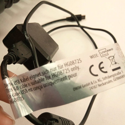 Mosquito device from Lidl used with infrared, rechargeable, USB C