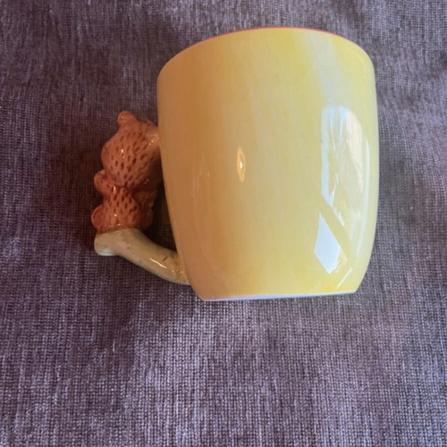 Children's mug like new with teddy bear