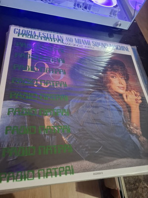Gloria Estefan and Miami Sound Machine 1-2-3 vinyl record