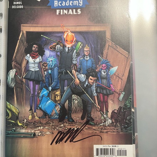 Strange Academy Finals complete series new, signed by Humberto Ramos