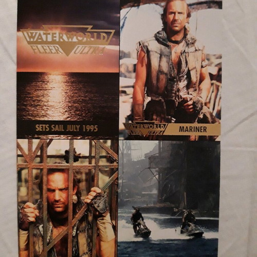 Waterworld 1995 collectible promotional card new