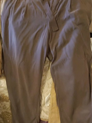 Mango Pants Small gray like new, modal-cotton