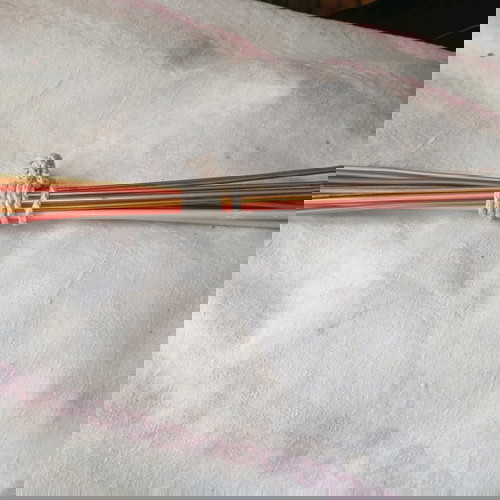 Βελόνες και βελονάκια πλεξίματος σαν καινούργια, ρετρό μεταλλικά και αλουμινένια μοντέλα