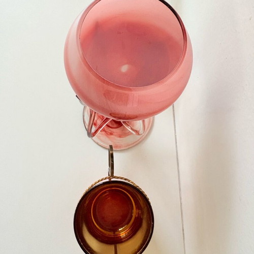 Glass containers for candles like new